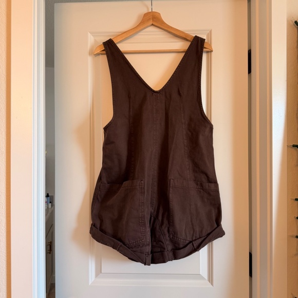 We The Free High Roller Shortall | Mocha - Picture 2 of 4